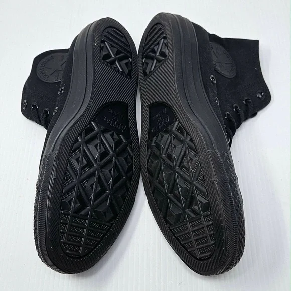 Converse Chuck Taylor All Star Hi Monochrome Black M3310 Women’s 9 - Picture 7 of 9